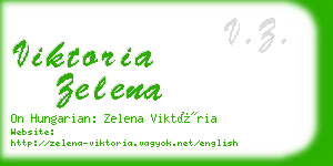 viktoria zelena business card